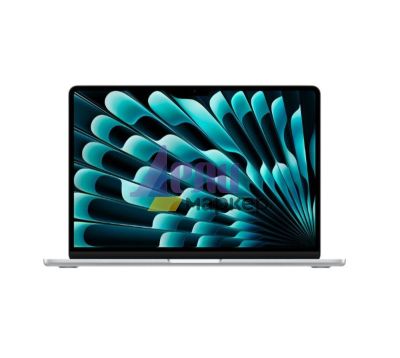 Лаптоп Apple 13-inch MacBook Air: Apple M3 chip with 8-core CPU and 10-core GPU, 24GB, 512GB SSD - Silver