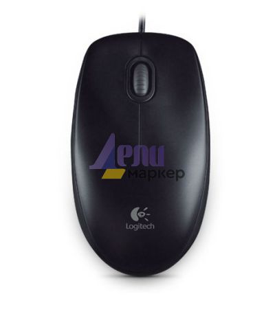 Мишка Logitech B100 Optical Mouse for Business Black