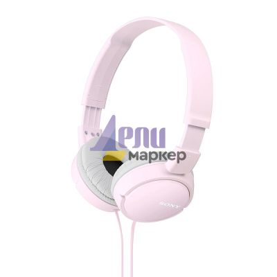 Слушалки Sony Headset MDR-ZX110AP pink