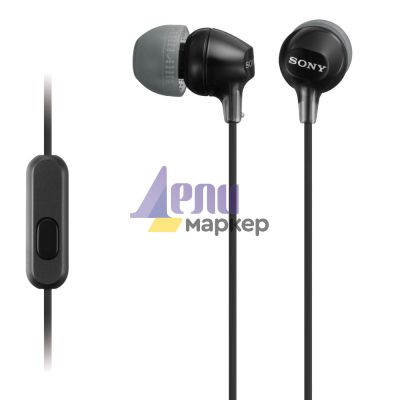 Слушалки Sony Headset MDR-EX15AP black