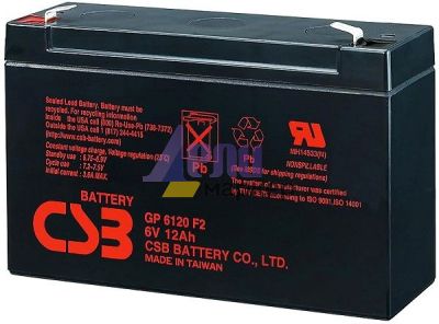 Батерия CSB - Battery 6V 12Ah