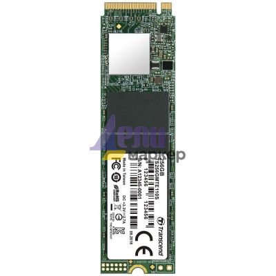 Твърд диск Transcend 256GB, M.2 2280, PCIe Gen3x4, 3D TLC, DRAM-less