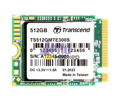 Твърд диск Transcend 512GB, M.2 2230, PCIe Gen3x4, NVMe, 3D TLC, DRAM-less