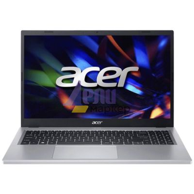 Лаптоп Acer Extensa EX215-33-34RK, Intel Core i3-N305 (up to 3.8 GHz, 6MB), 15.6" FHD (1920x1080), 8GB LPDDR5, SSD 512GB NVMe, Intel UMA, 802.11ac+ax, HD camera, BT, Win 11 Pro EDU, 2Y Warranty, Silver