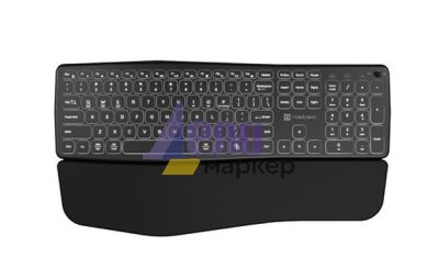 Клавиатура Natec wireless bluetooth keyboard PORIFERA x-scissors, backlit ergonomic us layout