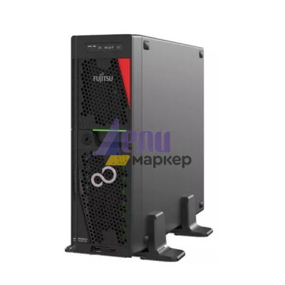 Сървър Fujitsu PRIMERGY TX1320 M6, Intel Xeon E-2488 8C/16T 3.20 GHz, 1x32GB 2Rx8 DDR5-4800 U ECC, NO HDD, Max.8x(4x+4x)x2.5