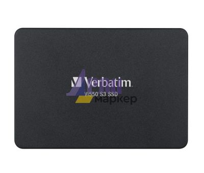 Твърд диск Verbatim Vi550 S3 2.5" SATA III 7mm SSD 256GB