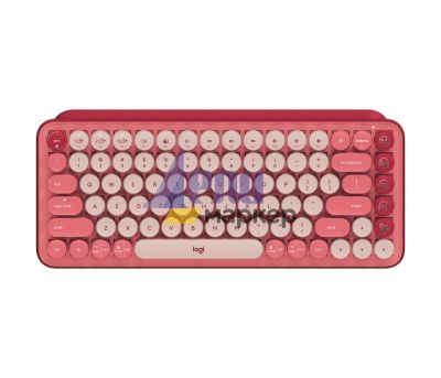 Клавиатура Logitech POP Keys Wireless Mechanical Keyboard With Emoji Keys - HEARTBREAKER_ROSE - US INT'L - INTNL