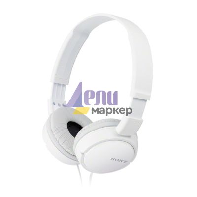 Слушалки Sony Headset MDR-ZX110AP white