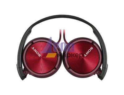 Слушалки Sony Headset MDR-ZX310 red