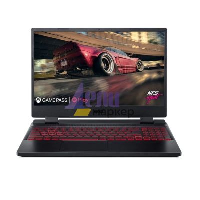 Лаптоп Acer Nitro 5, AN515-47-R0NL, AMD Ryzen 5 7735HS ,15.6" FHD (1920x1080) IPS 144Hz SlimBezel, 16 GB DDR5 , 1024GB NVMe SSD, RTX 3050 4GB GDDR6, Cam&Mic.,WIFI 6E 2X2 BT5.2, Backlit kbd, No OS, Black