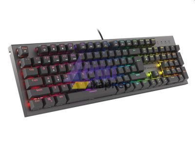 Клавиатура Genesis Mechanical Gaming Keyboard Thor 303 RGB Backlight Red Switch Hot Swap US Layout Black