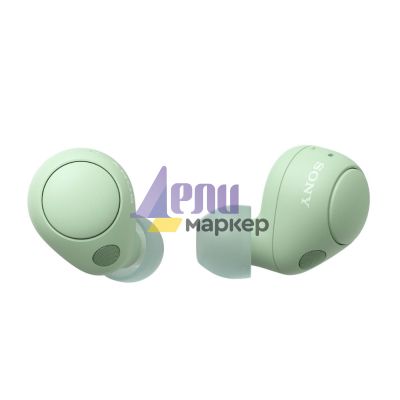 Слушалки Sony Headset WF-C700N, green