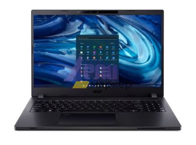 Лаптоп Acer Travelmate TMP215-54-34DU, Intel Core i3 1215U (up to 4.4 GHz, 10MB), 15.6" FHD IPS, 16GB DDR4, SSD 512GB + HDD kit, AX201, FPR,50Wh, Win 11 Pro, 3Y Warranty