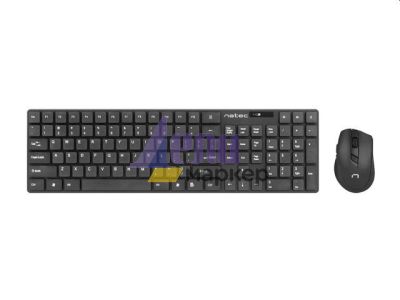 Комплект Natec Set 2 in 1 Keyboard + Mouse Wireless US Layout