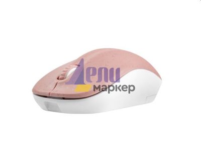 Мишка Natec Mouse Toucan Wireless 1600 DPI Optical Pink-White