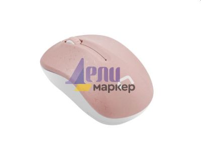 Мишка Natec Mouse Toucan Wireless 1600 DPI Optical Pink-White