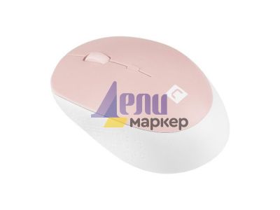 Мишка Natec Mouse Harrier 2, 1600 DPI Bluetooth 5.1 White-Pink