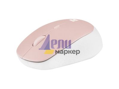 Мишка Natec Mouse Harrier 2, 1600 DPI Bluetooth 5.1 White-Pink