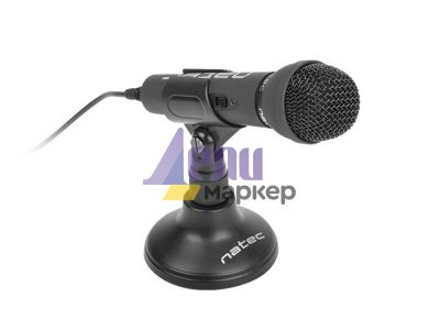 Микрофон Natec microphone adder black