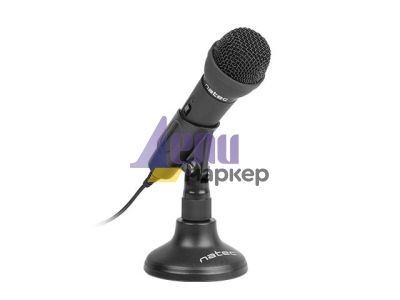 Микрофон Natec microphone adder black