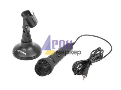 Микрофон Natec microphone adder black