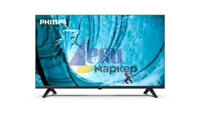 Телевизор Philips 40PFS6009/12, 40" Ultra FHD LED, 1920x1080, DVB-T/T2/T2-HD/C/S/S2, HDR 10, HLG, Titan OS, Pixel Precise Ultra HD, VRR, HDMI*3, USB*2, WiFi 4, LAN, 2x10W RMS, Black