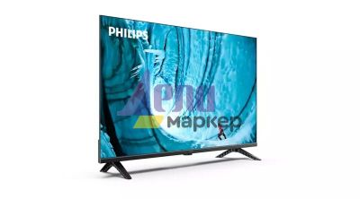 Телевизор Philips 40PFS6009/12, 40" Ultra FHD LED, 1920x1080, DVB-T/T2/T2-HD/C/S/S2, HDR 10, HLG, Titan OS, Pixel Precise Ultra HD, VRR, HDMI*3, USB*2, WiFi 4, LAN, 2x10W RMS, Black