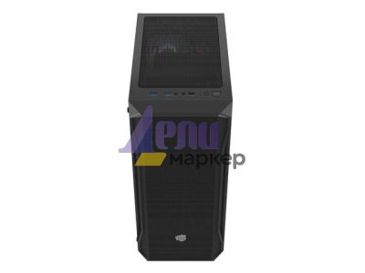 Кутия за компютър Fury PC Case Shobo SH4 RGB Midi Tower, Window, Black