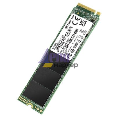 Твърд диск Transcend 500GB, M.2 2280, PCIe Gen3x4, NVMe, TLC, DRAM-less