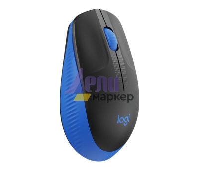 Мишка Logitech M190 Full-size wireless mouse - BLUE - 2.4GHZ - N/A - EMEA - M190