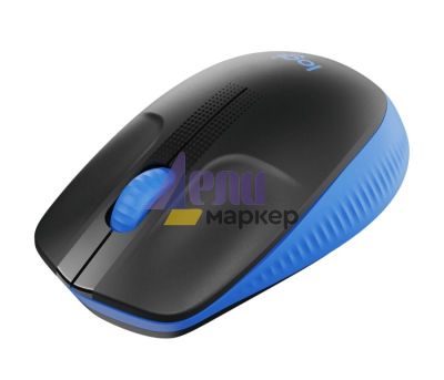 Мишка Logitech M190 Full-size wireless mouse - BLUE - 2.4GHZ - N/A - EMEA - M190