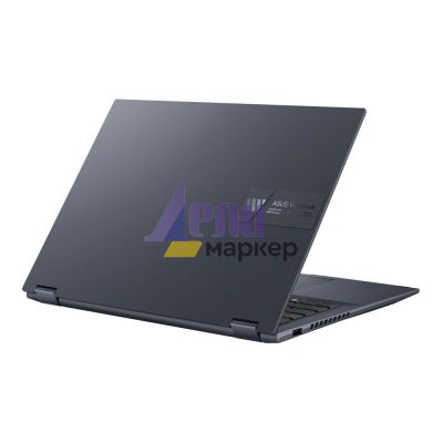 Лаптоп Asus Vivobook Flip OLED TN3402YA-LZ392, AMD Ryzen 5 7430U  2.3GHz (19MB Cache, up to 4.3GHz),14" WUXGA(WU) 1920X1200 16:10 300nits Glare NTSC:45% Wide View, DDR4 16GB (8GB on bd), 512 GB SSD, no OS, Blue