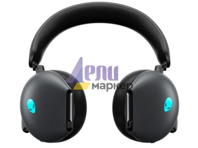 Слушалки Dell Alienware Tri-Mode Wireless Gaming Headset | AW920H (Dark Side of the Moon)