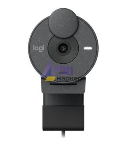 Уебкамера Logitech Brio 300 Full HD webcam - GRAPHITE - EMEA28-935