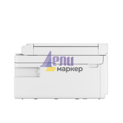 Мастилоструйно многофункционално устройство Canon PIXMA TS7750i All-In-One, White + Canon Photo Cube and Frame + PP-201 5x5” Photo Paper Plus Glossy II (40 sheets) - Creative Pack, Blue