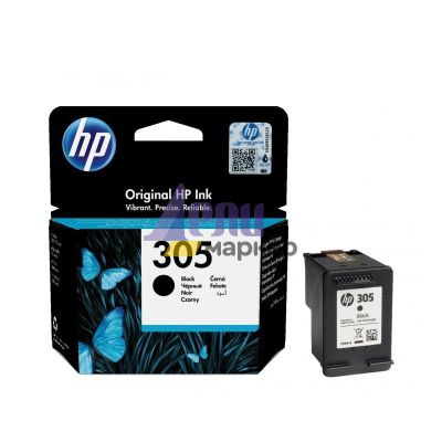 Консуматив HP 305 Black Original Ink Cartridge