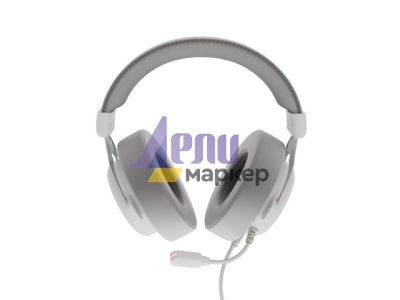 Слушалки Genesis Headset Neon 764 with microphone, RGB illumination, USB, White