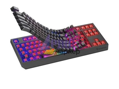 Клавиатура Genesis Gaming Keyboard Thor 230 TKL Wireless US Black RGB Mechanical Outemu Red