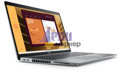 Лаптоп Dell Latitude 5550, Intel Ultra 5 135H vPro (18 MB cache, 14 cores, up to 4.6 GHz), 15.6" FHD (1920x1080) AG IPS 250nits, 16 GB: 2 x 8 GB, DDR5, 5600 MT/s, 512 GB SSD PCIe M.2, RTX 2050 (4 GB GDDR6), FHD+IR Cam and Mic, WiFi 6E, FPR, Backlit Kb, Wi