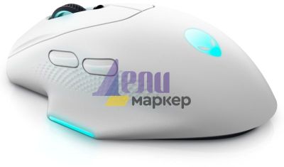 Мишка Dell Alienware Wireless Gaming Mouse - AW620M (Lunar Light)