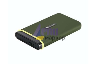 Твърд диск Transcend 500GB, External SSD, ESD380C, USB 3.2 Gen 2, Type C