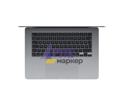 Лаптоп Apple 15-inch MacBook Air: Apple M3 chip with 8-core CPU and 10-core GPU, 24GB, 512GB SSD - Space Grey