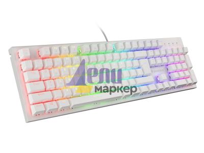 Клавиатура Genesis Gaming Keyboard Thor 303 White RGB Backlight US Layout Brown Switch