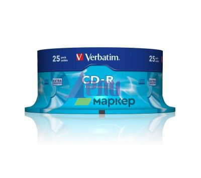 Медия Verbatim CD-R 700MB 52X EXTRA PROTECTION SURFACE (25 PACK)