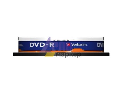 Медия Verbatim DVD-R AZO 4.7GB 16X MATT SILVER SURFACE (10 PACK)