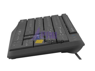 Комплект Natec Set 2 in 1 Keyboard Black Squid + Mouse Wireless US Layout