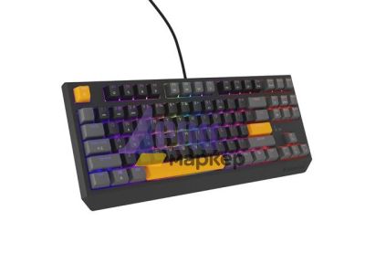 Клавиатура Genesis Gaming Keyboard Thor 230 TKL Anchor Gray Positive US RGB Mechanical Outemu Red