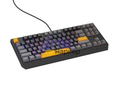 Клавиатура Genesis Gaming Keyboard Thor 230 TKL Anchor Gray Positive US RGB Mechanical Outemu Red