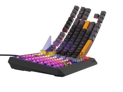 Клавиатура Genesis Gaming Keyboard Thor 230 TKL Anchor Gray Positive US RGB Mechanical Outemu Red